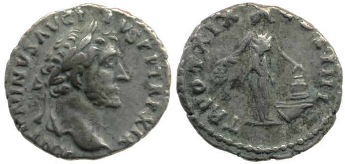 RIC III Antoninus Pius 249, реверс, bm