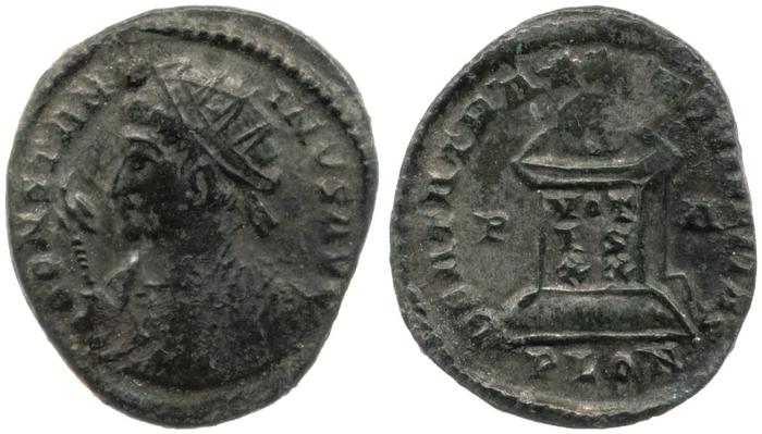 реверс RIC VII Londinium 207