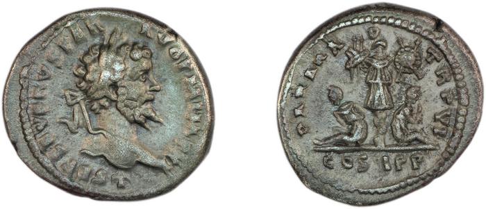 RIC IV Septimius Severus 496A, реверс, bm
