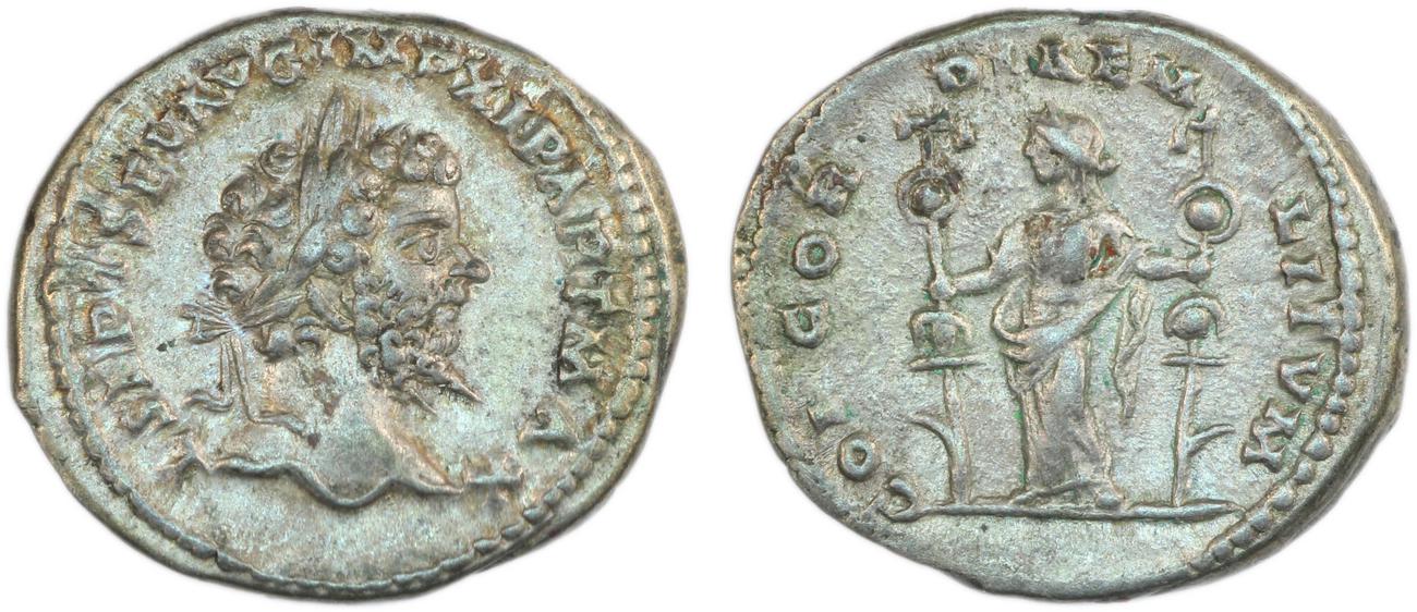 RIC IV Septimius Severus 502B, аверс, bm