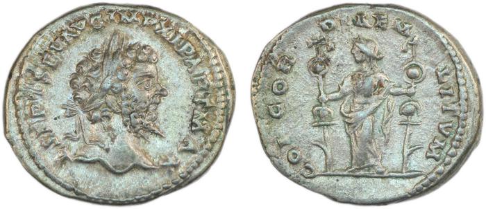 RIC IV Septimius Severus 502B, реверс, bm