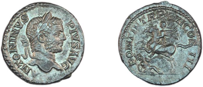 реверс RIC IV Caracalla 118A