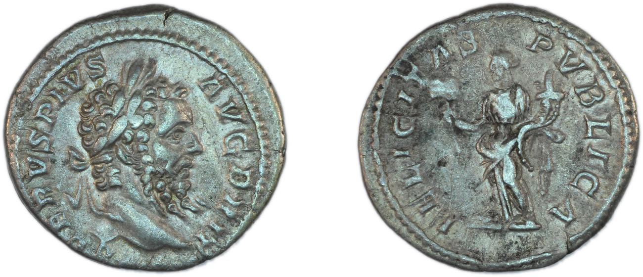 RIC IV Septimius Severus 331, аверс, bm