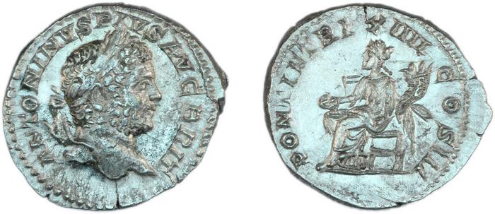 RIC IV Caracalla 183, реверс, bm