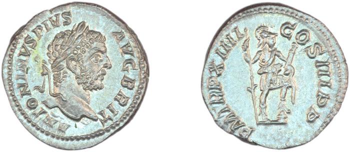 реверс RIC IV Caracalla 187