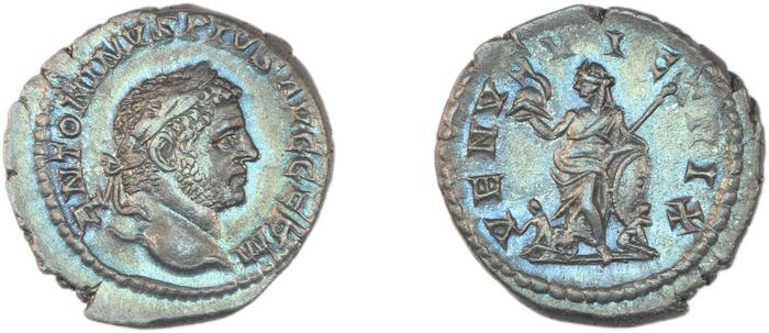RIC IV Caracalla 312D, реверс, bm