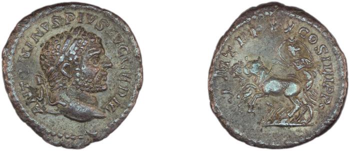 реверс RIC IV Caracalla 284D