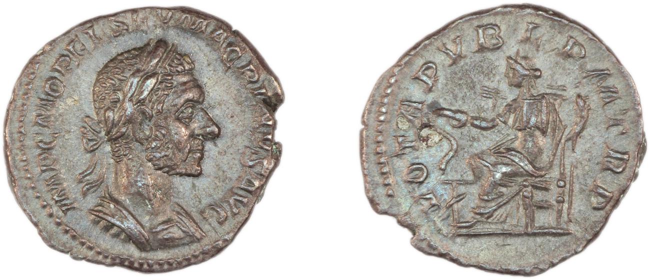 аверс RIC IV Macrinus 10