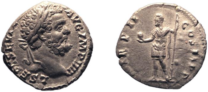 RIC IV Septimius Severus 50, реверс, bm
