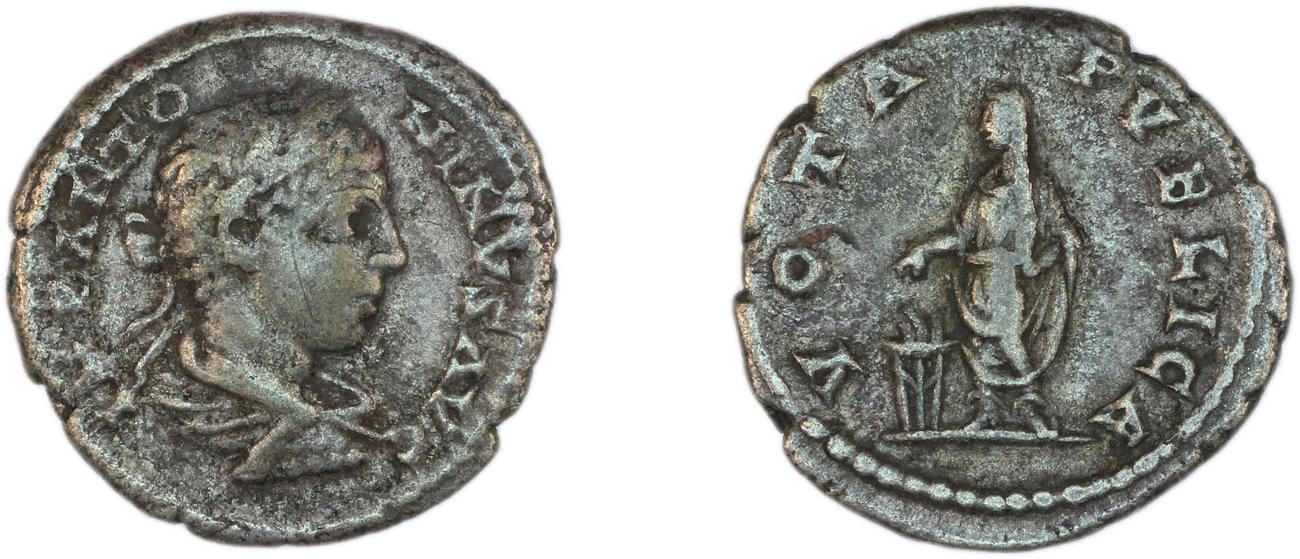 аверс RIC IV Elagabalus 203