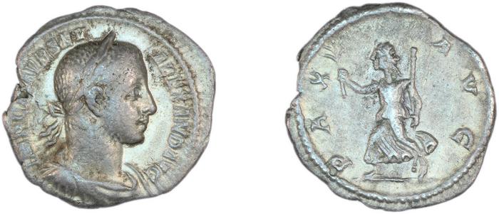 RIC IV Severus Alexander 168, реверс, bm