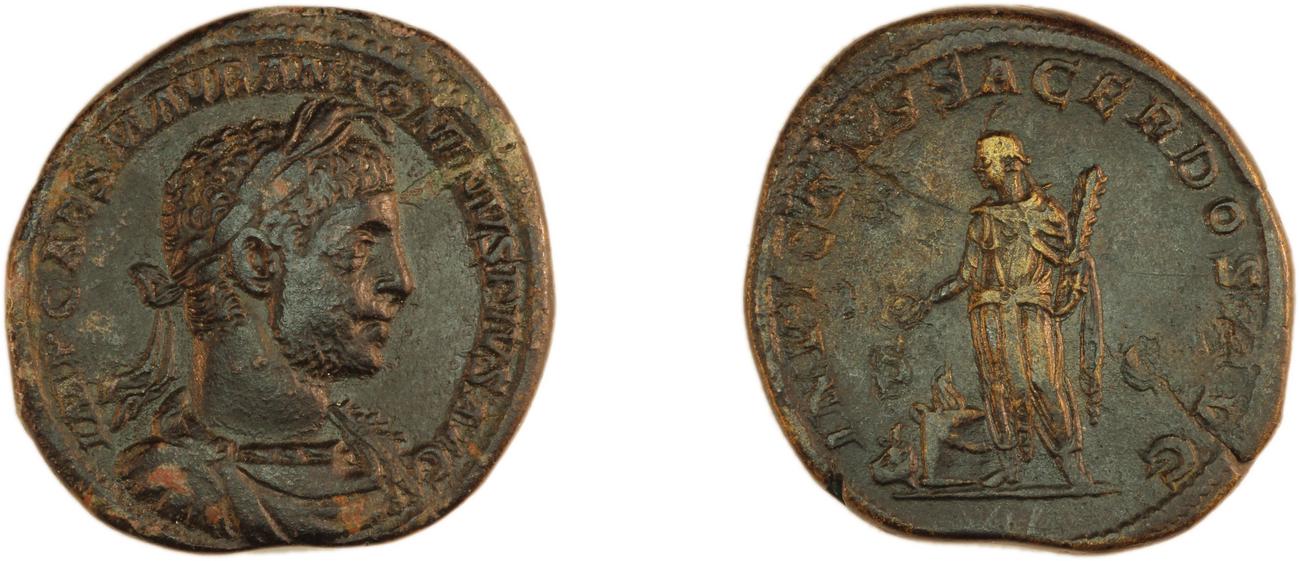 аверс RIC IV Elagabalus 350