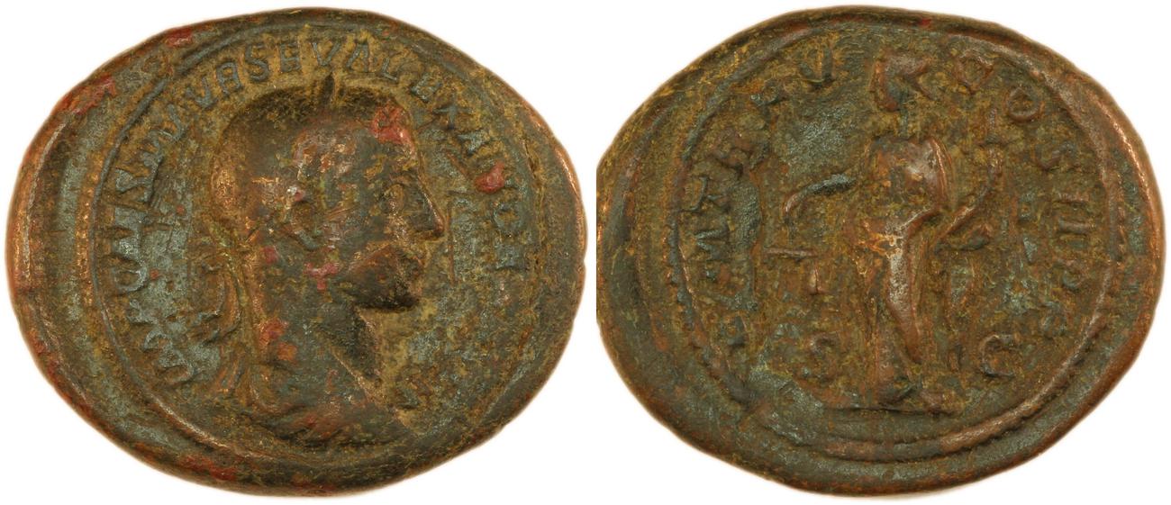 RIC IV Severus Alexander 443, аверс, bm