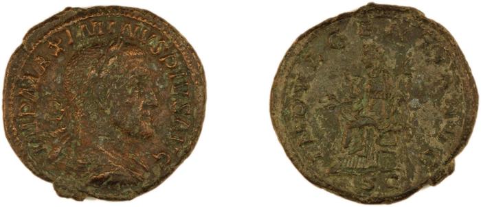RIC IV Maximinus Thrax 47, реверс, bm