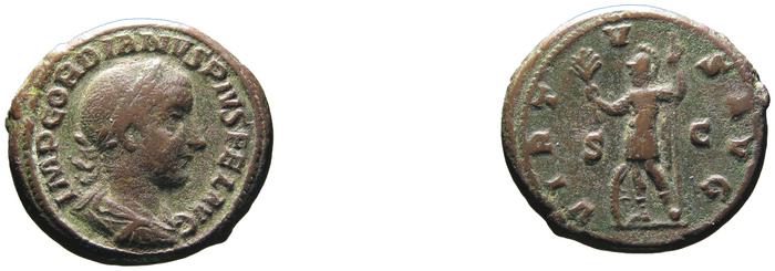 реверс RIC IV Gordian III 293B