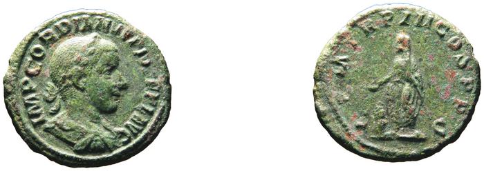 RIC IV Gordian III 292B, реверс, bm