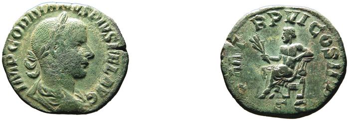 RIC IV Gordian III 304A, реверс, bm