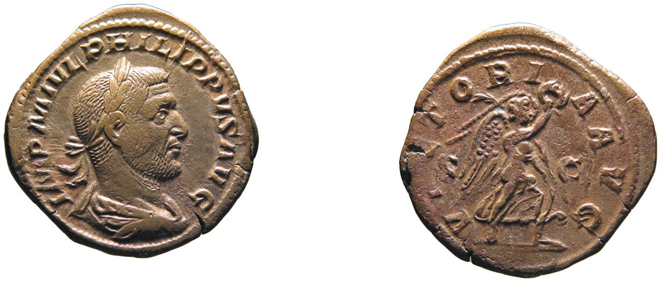 RIC IV Philip I 191A, аверс, bm
