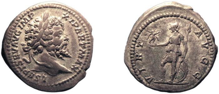 RIC IV Septimius Severus 145A, reverse, bm