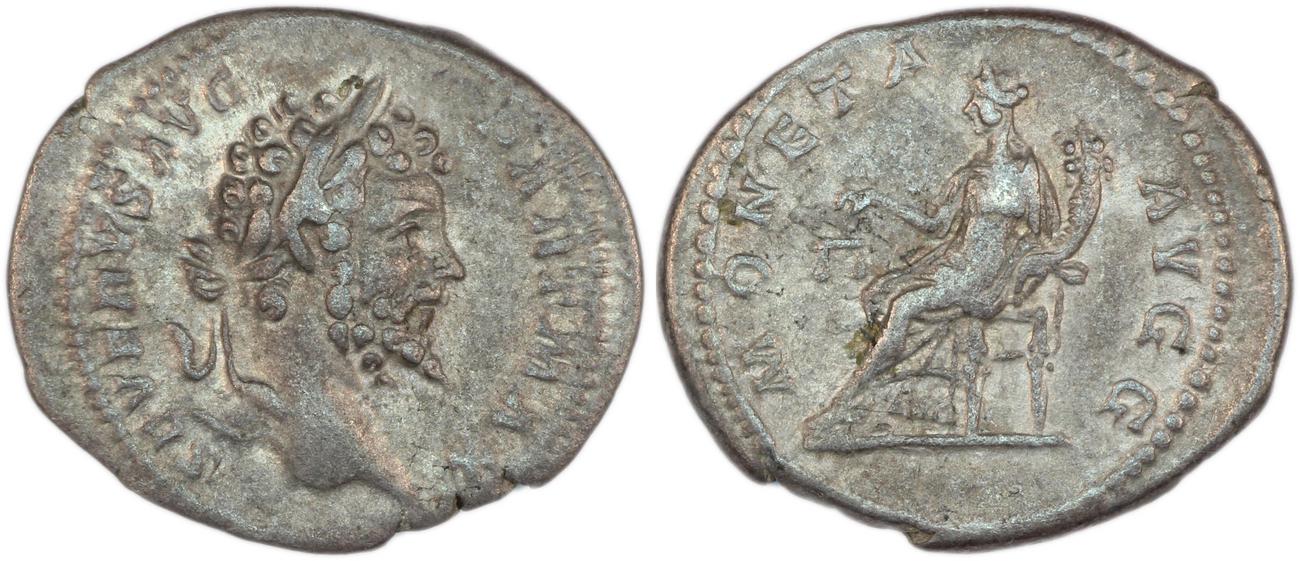 RIC IV Septimius Severus 163, аверс, bm