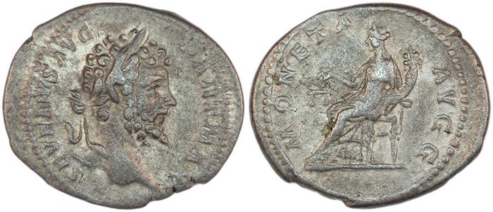 RIC IV Septimius Severus 163, реверс, bm