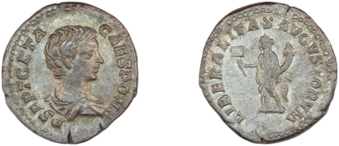 RIC IV Geta 11, аверс, bm