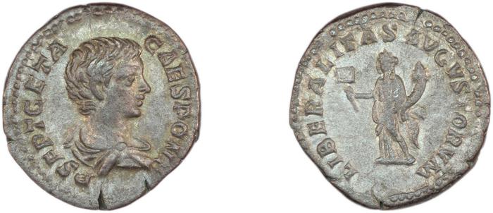 RIC IV Geta 11, реверс, bm