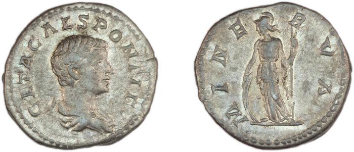RIC IV Geta 25A, реверс, bm