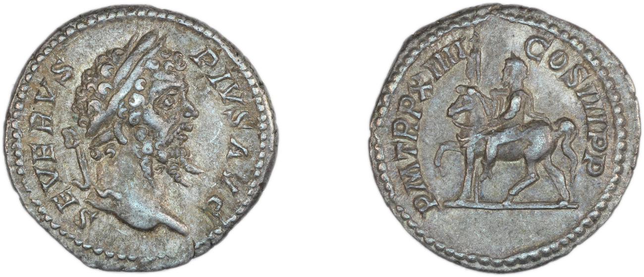 RIC IV Septimius Severus 203, аверс, bm