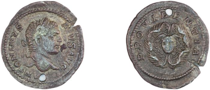реверс RIC IV Caracalla 165