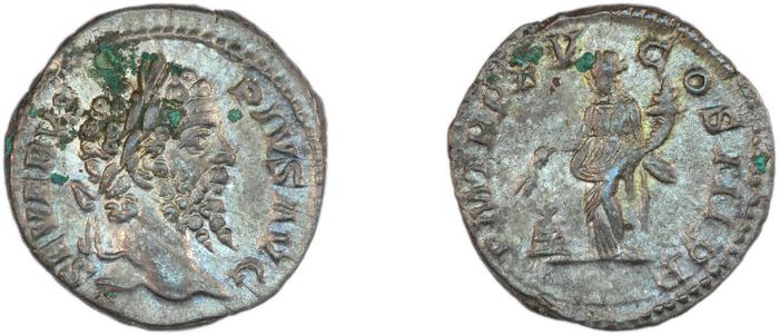 RIC IV Septimius Severus 208, реверс, bm