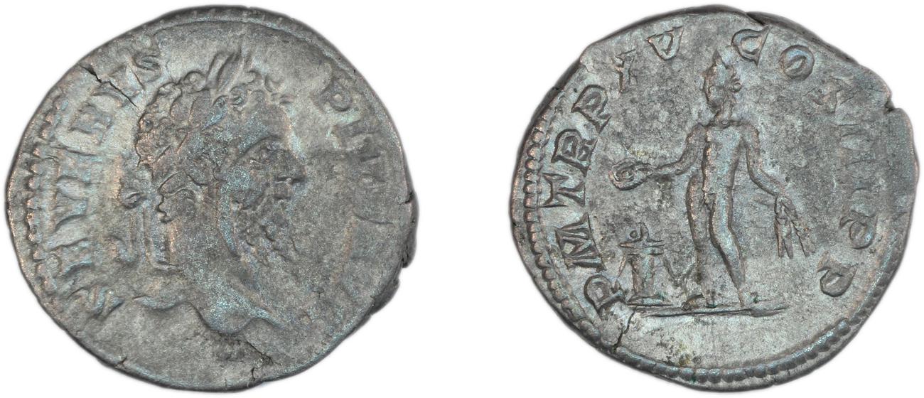 RIC IV Septimius Severus 209, аверс, bm