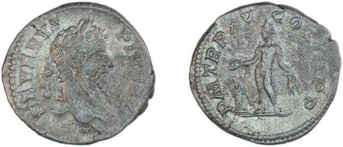 RIC IV Septimius Severus 209, реверс, bm