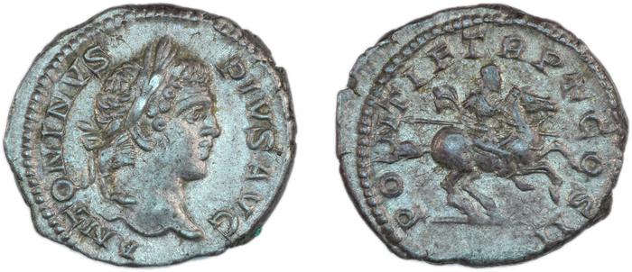 реверс RIC IV Caracalla 97