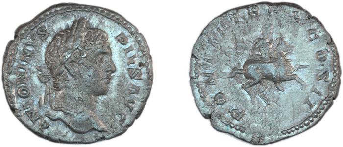 RIC IV Caracalla 97, реверс, bm