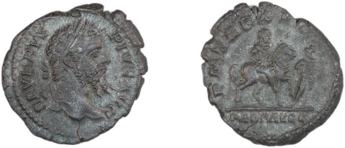 RIC IV Septimius Severus 225A, реверс, bm