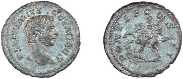 RIC IV Geta 64B, реверс, bm