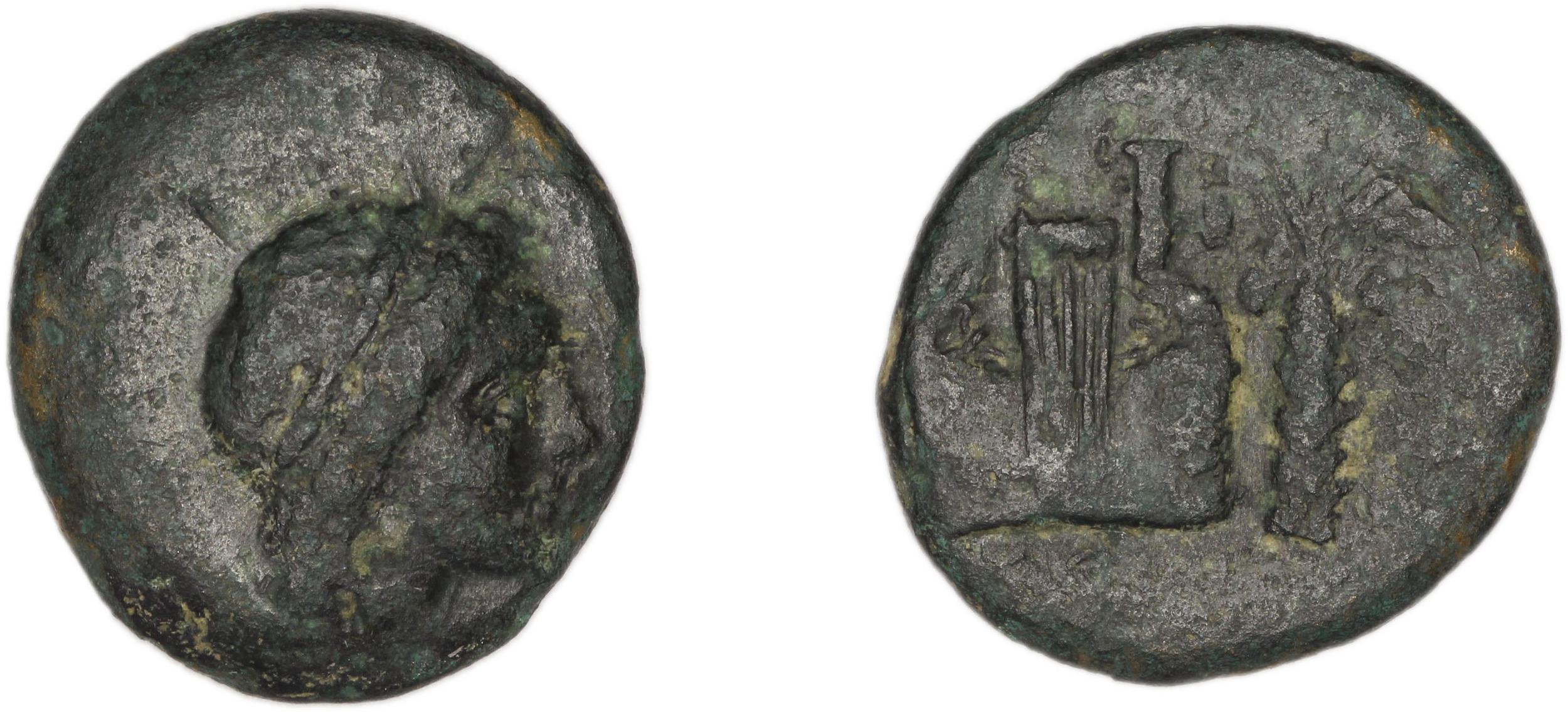 Colophon Kinns 1980 Period I.2, AE 6, аверс, bm