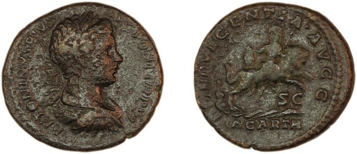 RIC IV Caracalla 415C, реверс, bm