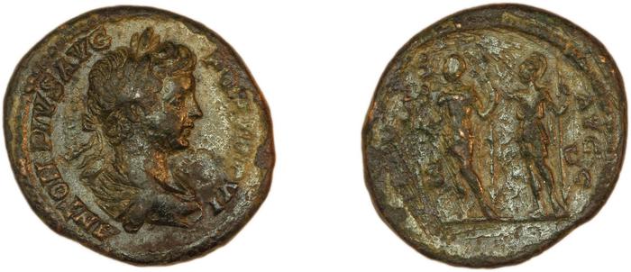 реверс RIC IV Caracalla 417B