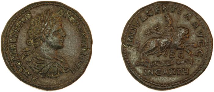 реверс RIC IV Caracalla 418A