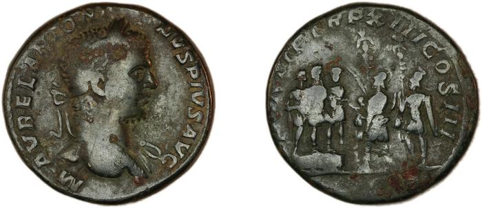 реверс RIC IV Caracalla 454