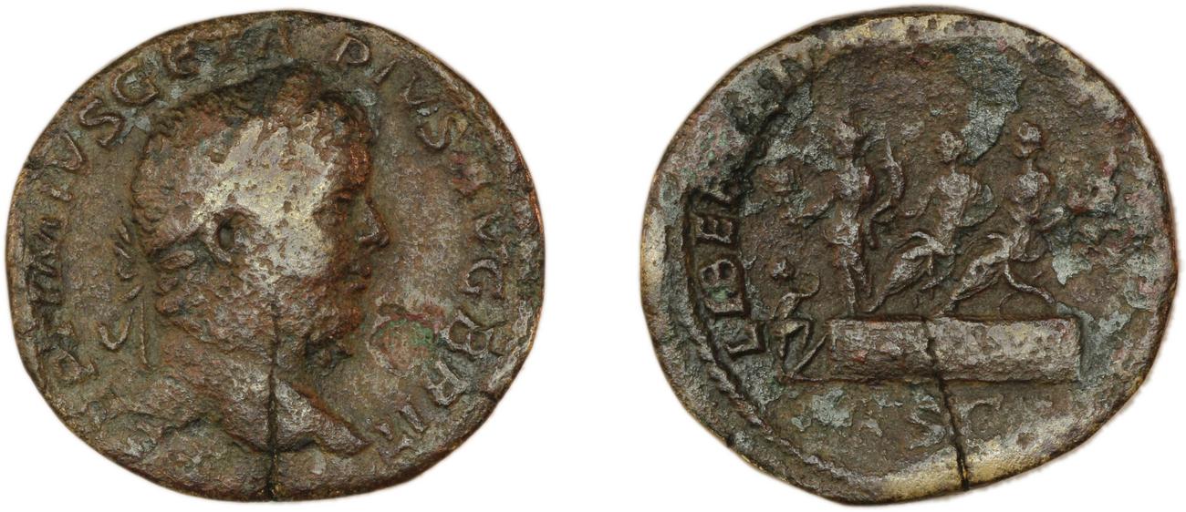 RIC IV Geta 185A, аверс, bm