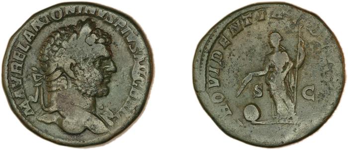 реверс RIC IV Caracalla 511B