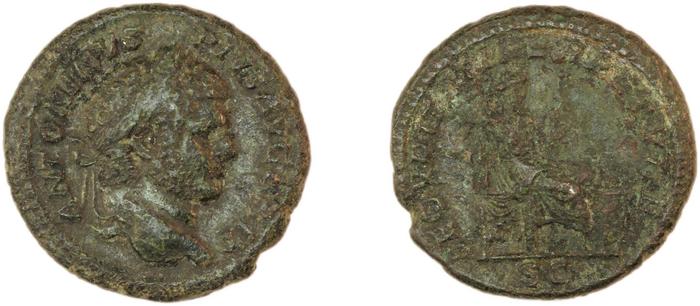 реверс RIC IV Caracalla 520
