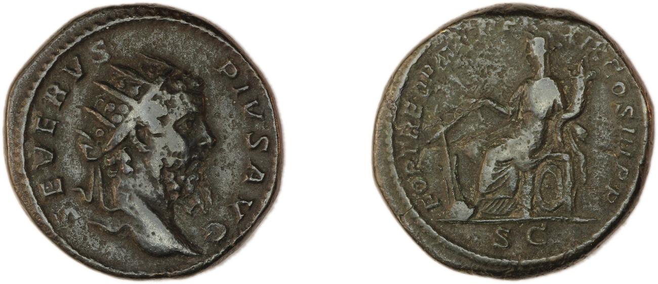 RIC IV Septimius Severus 810, аверс, bm