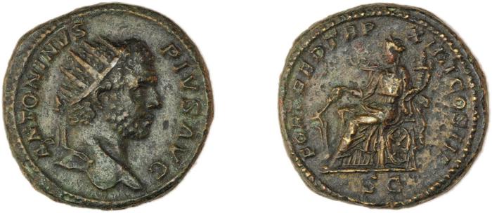реверс RIC IV Caracalla 485B
