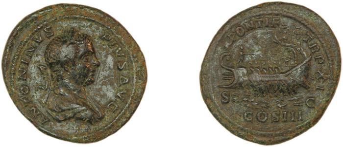RIC IV Caracalla 437C, реверс, bm