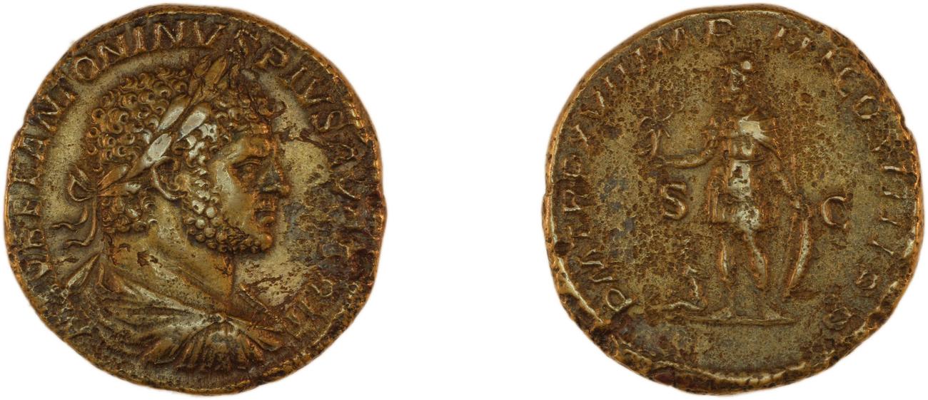 RIC IV Caracalla 524C, аверс, bm