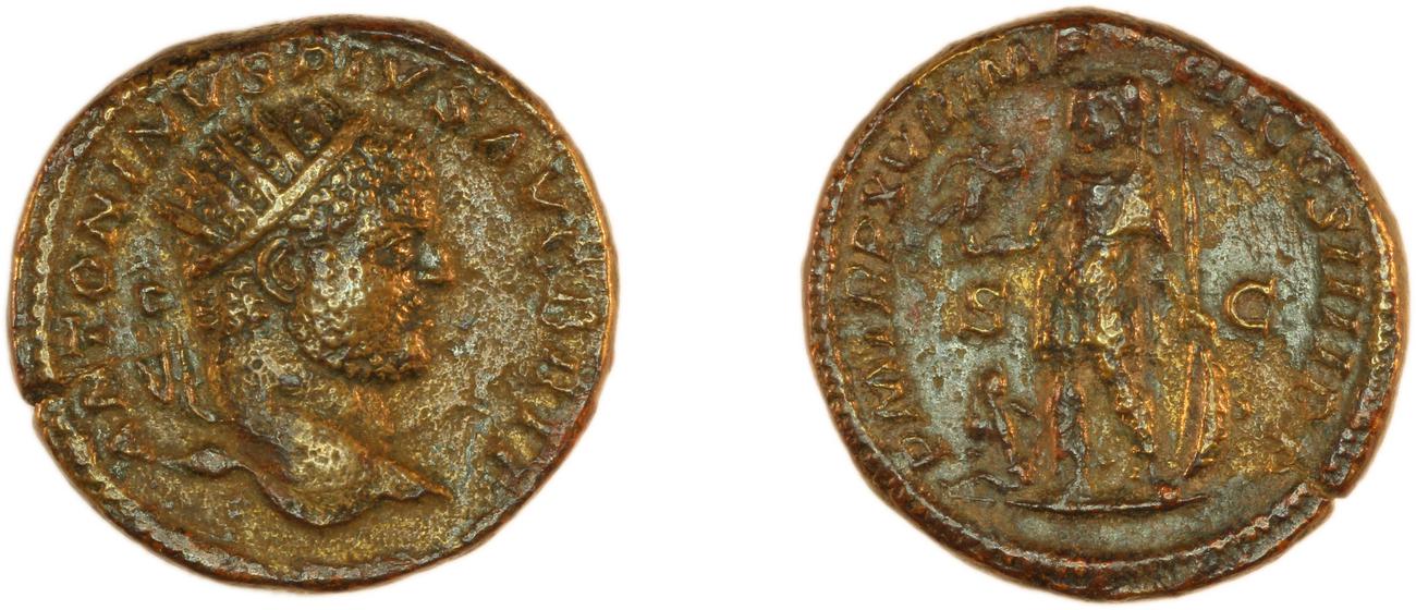 аверс RIC IV Caracalla 528E